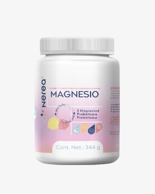 Magnesio 3 tipos de magnesio + probióticos y prebióticos
